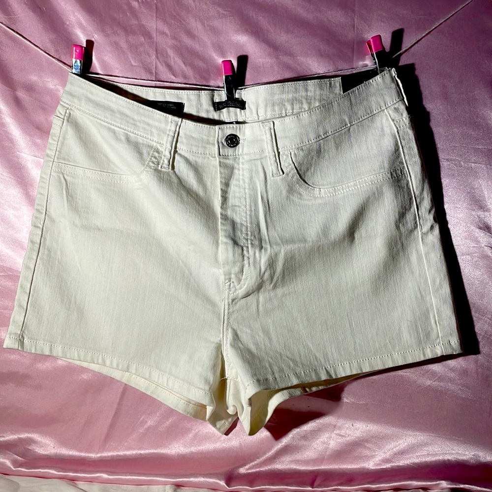 All White Shorts